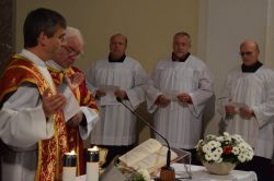 Sv. Štěpán - ministrování staré gardy