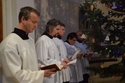 Sv. Štěpán - ministrování staré gardy