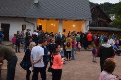 Žehnání aktovek a gardenparty