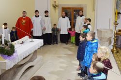 Přijímání nových ministrantů 