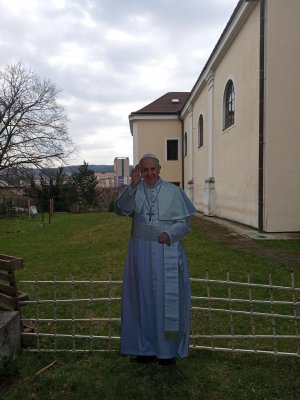 Papež František v Blansku